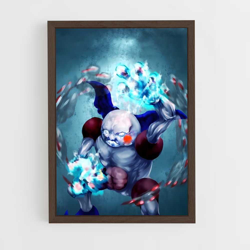Poster Mr. Mime en Folie – affiche Pokemon (vue 5)